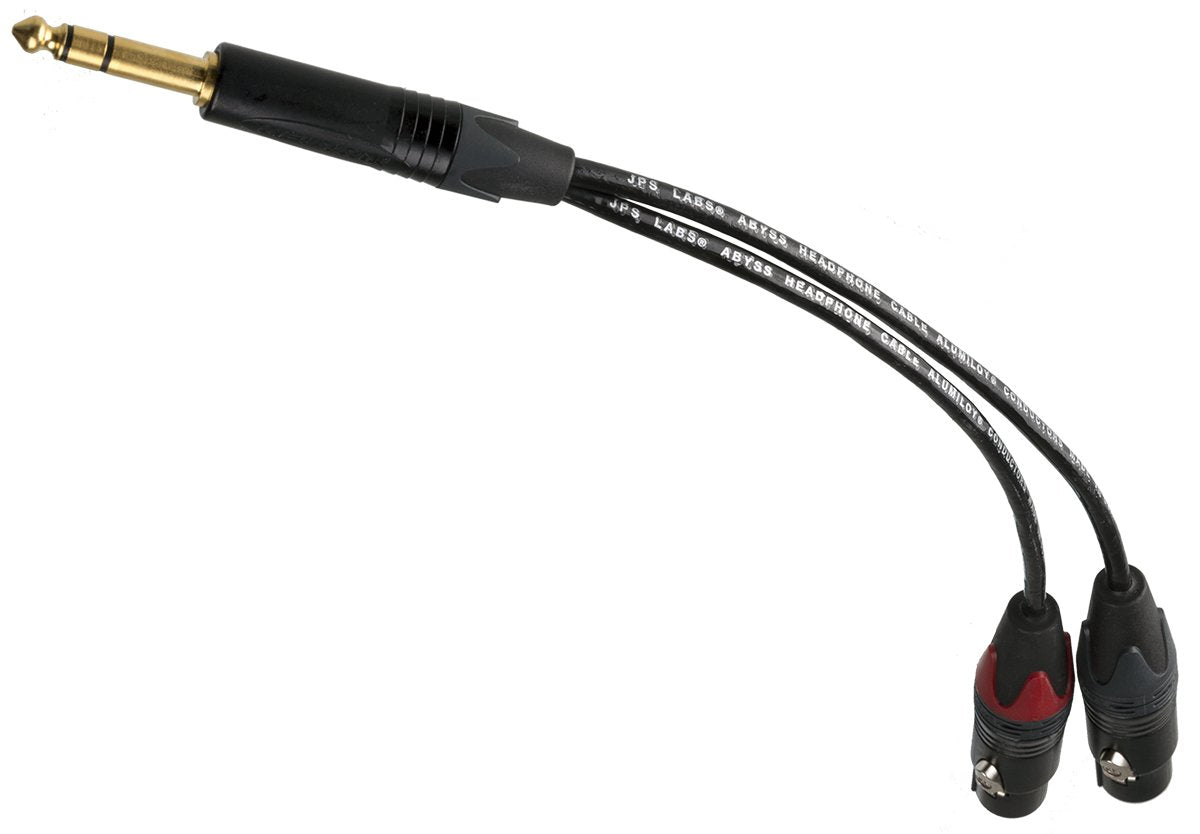 Câbles d'adaptateur de casque haute performance ABYSS par JPS Labs